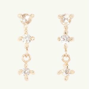 Catbird💎Petite Diamond Spring Fairy Earrings💎PAIR